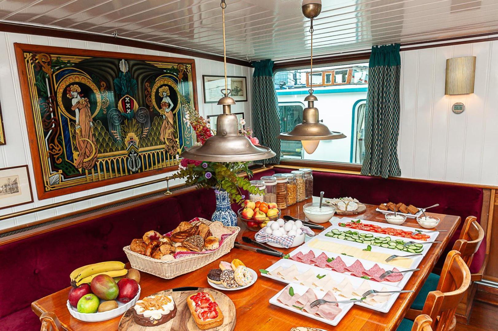 Amsterdam Hotelboat מראה חיצוני תמונה
